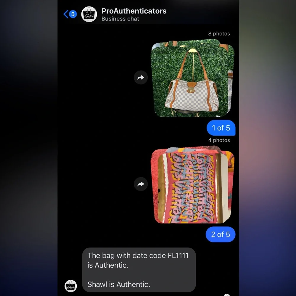 Louis Vuitton Damier Azur Stressa